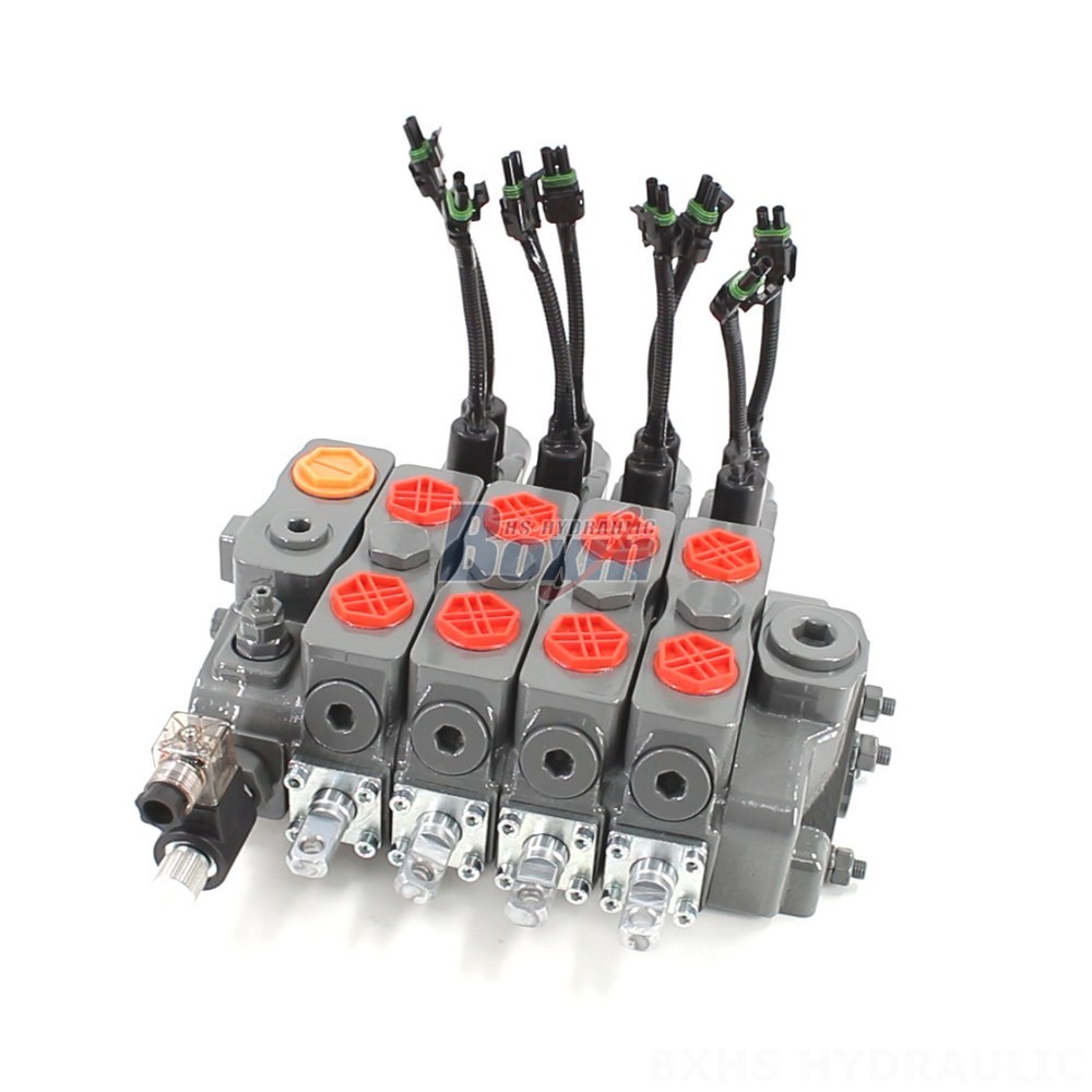 Partnership Opportunities: HSDLS180 Electric Unloading Valve - 4-Spool Sectional Directional Valve main image